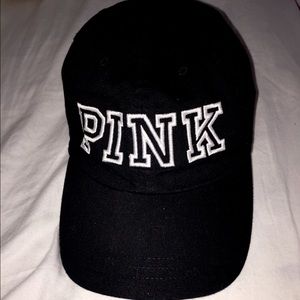 PINK VICTORIA'S SECRET HAT