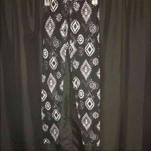 Black and Gray Leggings