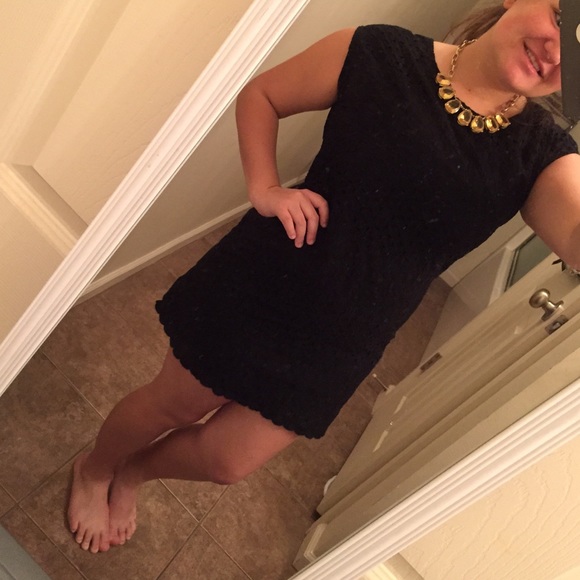 Donated! Little Black Shift Dress