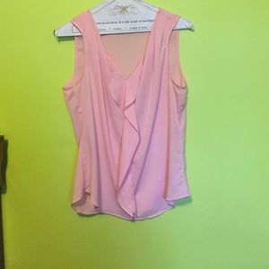 Pink tank blouse