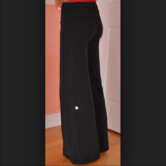lululemon wide leg yoga pants