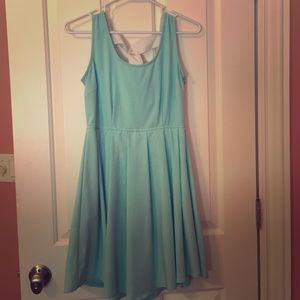 Aqua dress