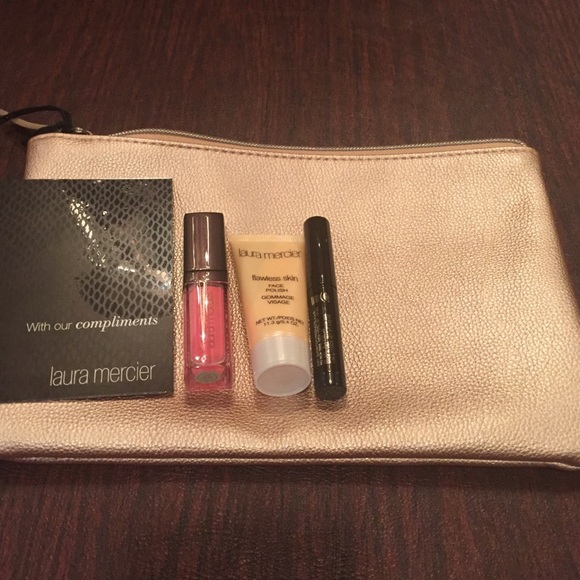 Laura Mercier makeup pouch & products - Picture 3 of 3