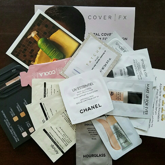 Luxury Skincare &  Makeup Sampler (15 pieces)