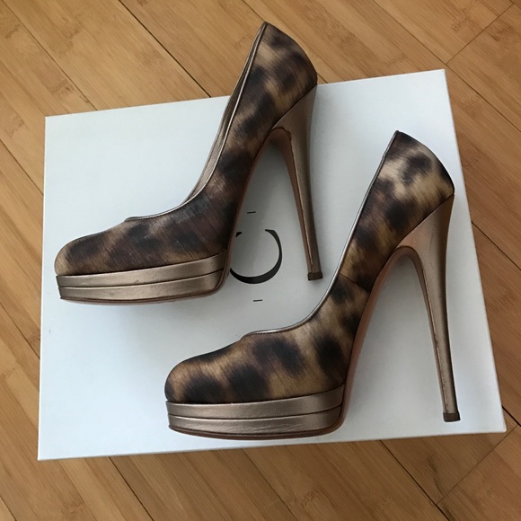 Casadei Leopard Print Pumps gently worn!