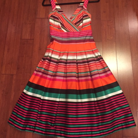 Striped Calvin Klein dress