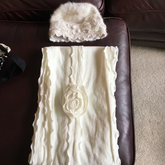 Matching scarf and hat