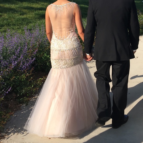 Custom made prom dress - Picture 3 of 4