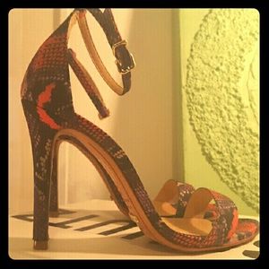 Schutz high heeled sandals