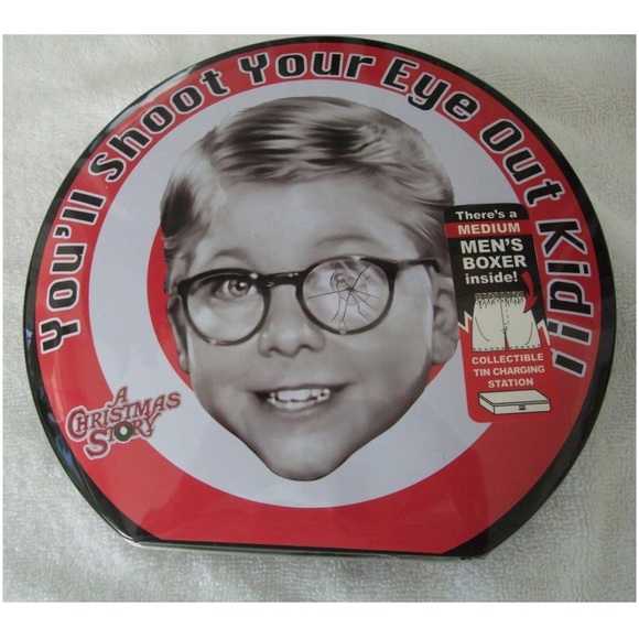 LAST‼️ A CHRISTMAS STORY BOXERS W/COLLECTIBLE TIN - Picture 2 of 3
