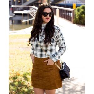 suede mini skirt > old navy