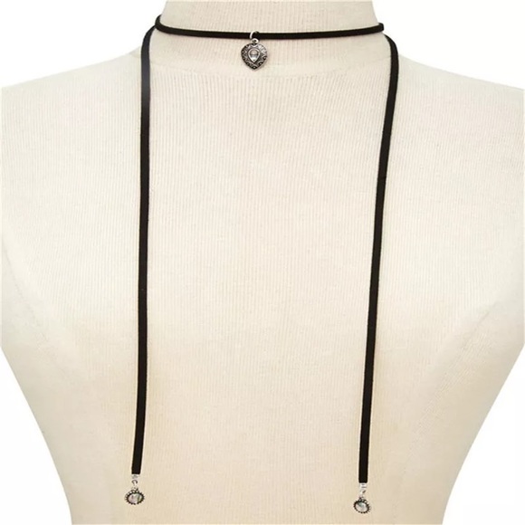 BOGO Sale Black Choker Necklace - Picture 2 of 4