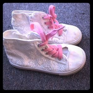 Jumping beans size 10 toddler girl sneakers
