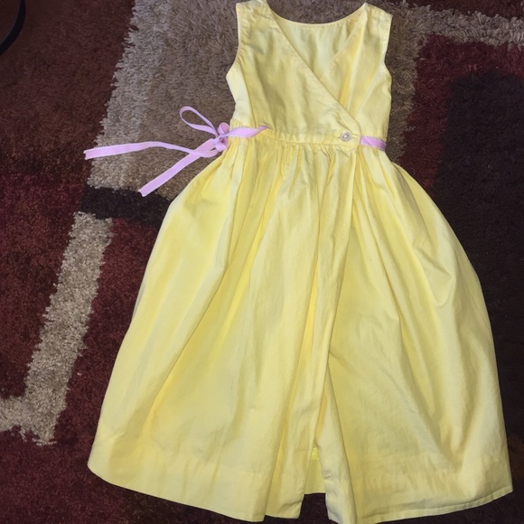 Ralph Lauren Other - Beautiful Ralph Lauren toddler Yellow Wrap Dress