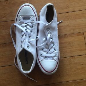 new converse. worn once.