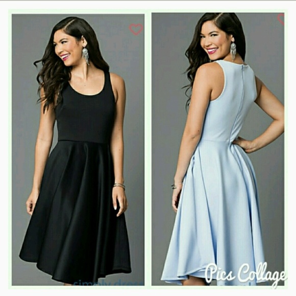 **SOLD** NEW Fit and Flare Dress with Pockets - Picture 2 of 8