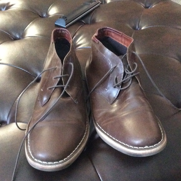 Steve Madden boots leather
