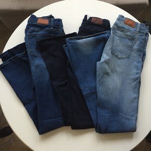 Henry & Belle jeans-SIZE 28- 3 pairs - Flares