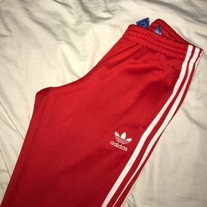 Red Adidas Sweats