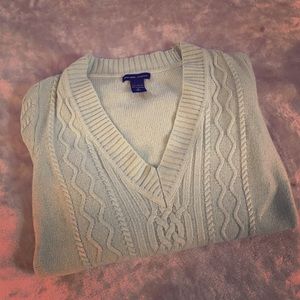 Mint green sweater