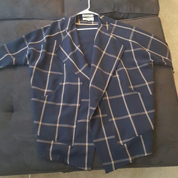 SOLD****River island oversize plaid jacket