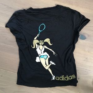 Adidas short tee