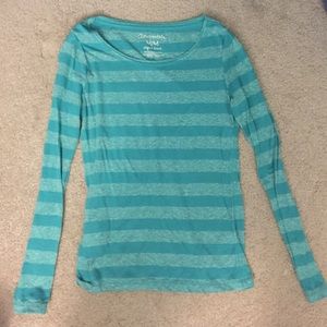 Teal Long Sleeve T-Shirt
