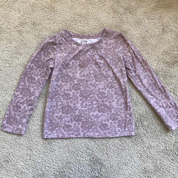 Girls mauve top