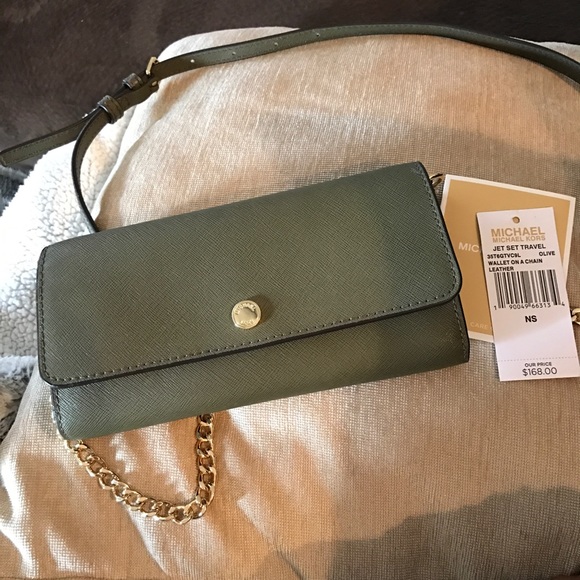 Authentic Michael Kors Crossbody Clutch