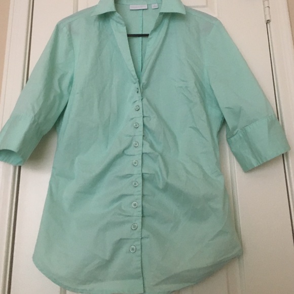 Mint Green Button Up