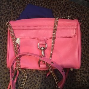 Rebecca minkoff never used with dustbag mini Mac