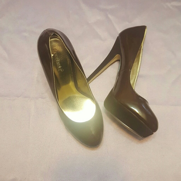 Chocolate Brown Stilettos