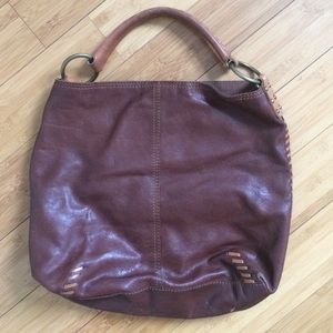 Lucky Brand brown leather handbag