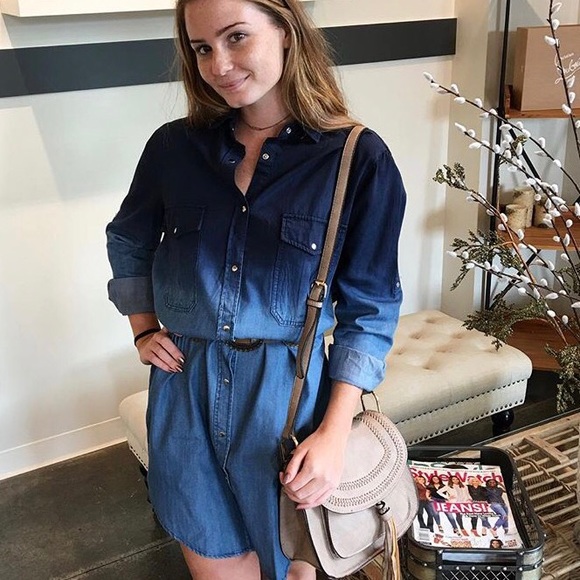 Denim dress