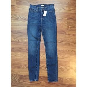 High Wasted Skinny Jeans J. Crew