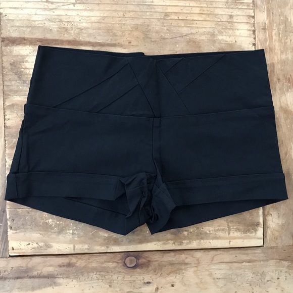 Black Dress Shorts