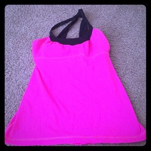 Lululemon hot pink tank top