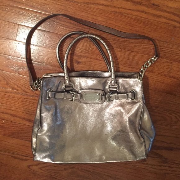 Michael Kors silver purse