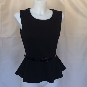 Black New York & Co. Top Sz 2
