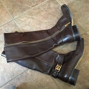 Michael Kors riding boots