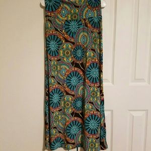 Printed Maxi skirt | M