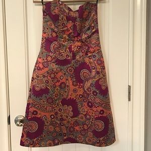 100% silk cocktail dress