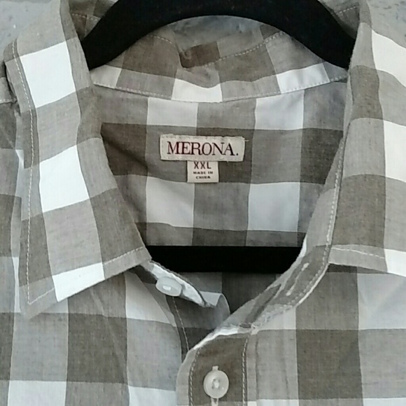 Checkered button down - Picture 2 of 2