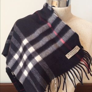 Authentic Burberry cashmere scarf