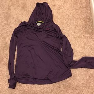 Under Armour Heat Gear Hooded Running Top