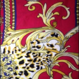 Printed stretch skirt