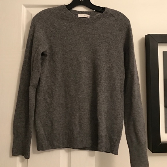 Equipment Sloan Cashmere Sweater Gray XS