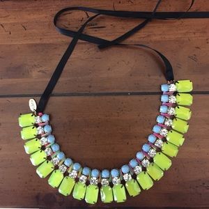 Cara couture bib necklace