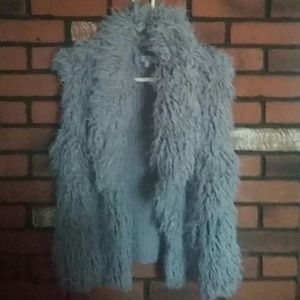 Jlo faux fur vest