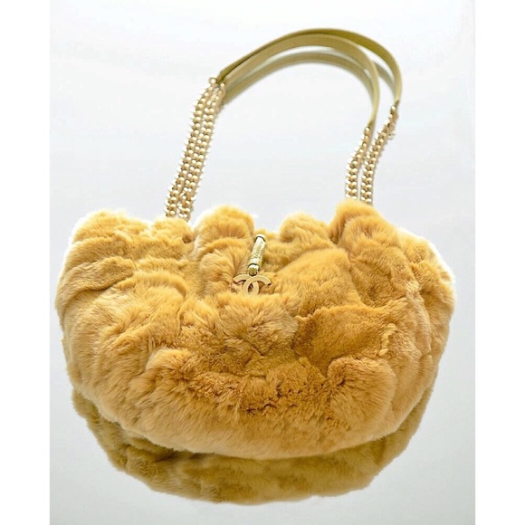 Limited Edition Chanel Rabbit Fur Handbag